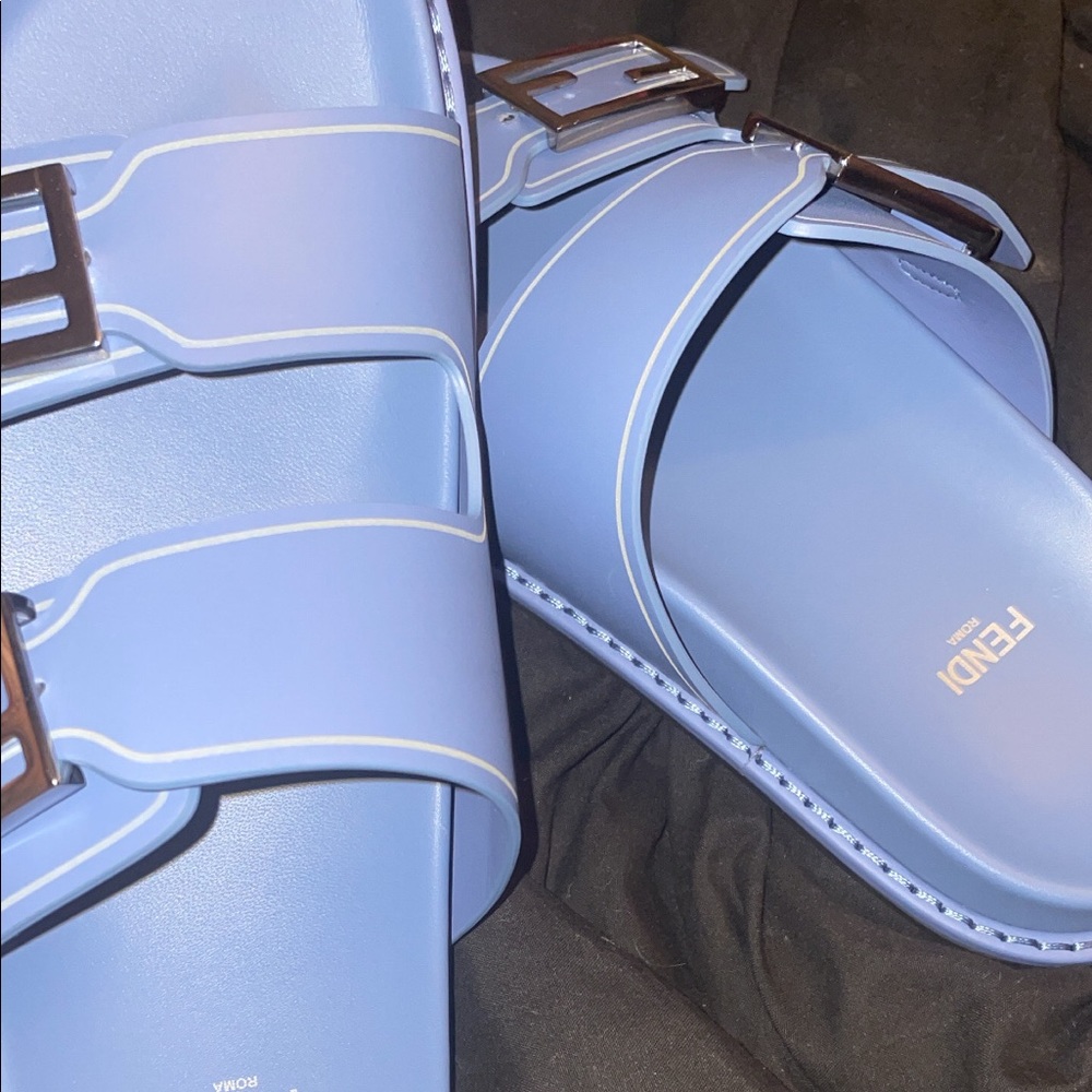 Authentic Fendi Slides size 10